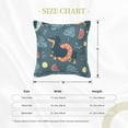 thumbnail image 4 of Bingfone Decorative Pillow Covers 16"X16" Watermelons Dachshunds Couch Pillow Cases Modern Farmhouse Covers For Couch Sofa Bed, 4 of 9