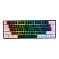 thumbnail image 2 of Clavier de Jeu Portable 5 Vitesses Réglables RGB PC Clavier Mécanique, 2 of 7