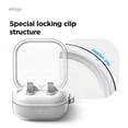 thumbnail image 4 of Funda elago transparente de TPU para Galaxy Buds 4 Pro con mosquetón, 4 of 9