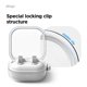 thumbnail image 4 of Funda elago transparente de TPU para Galaxy Buds 4 Pro con mosquetón, 4 of 9