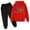 Red, variant on Bnwani Kids 2 Piece Outfits Girls Boys Christmas Hoodies Long Sleeve Print Sweatshirts and Elastic Waist Pants
