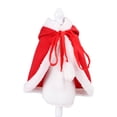 thumbnail image 5 of CSCHome Christmas cat costumes, dog christmas red cape, kitten cape, christmas party dress up, 5 of 8