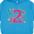 thumbnail image 3 of Inktastic 2nd Birthday 2 Year Old Girls Toddler Hoodie, 3 of 4