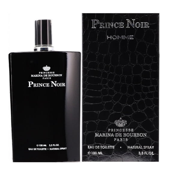 PRINCE NOIR * Marina De Bourbon 3.4 oz 100 ml Eau De Toilette Men Cologne Spray