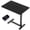 Black, variant on ZUNMOS Mobile Standing Desk & Overbed Laptop Adjustable Height Desk with Hidden Casters Portable Rolling Desk for Home, Office, White