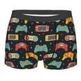 thumbnail image 5 of Uemuo Retro Video Game Pattern Men's Boxer Briefs,Trunk Anti-Chafing,Comfortable, Durable, and Stylish Underwear-Medium, 5 of 9