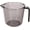 2 ½ cup 600ml brown transparency, variant on Plastic Measuring Cup Clear Graduated Measuring Cups Plastic Mug with Spout and Handles Ounce and Ml Cup Marking for Recipe Ingredient, Flour, Water, Liquid (3/4 cup 150ml brown transparency)