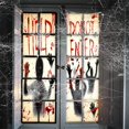 thumbnail image 3 of Decoración de casa de Halloween, cubierta de puerta de ventana, manos aterradoras, póster de ventana, garaje espeluznante, interior al aire libre, esqueleto, decoración de puerta, 3 of 4