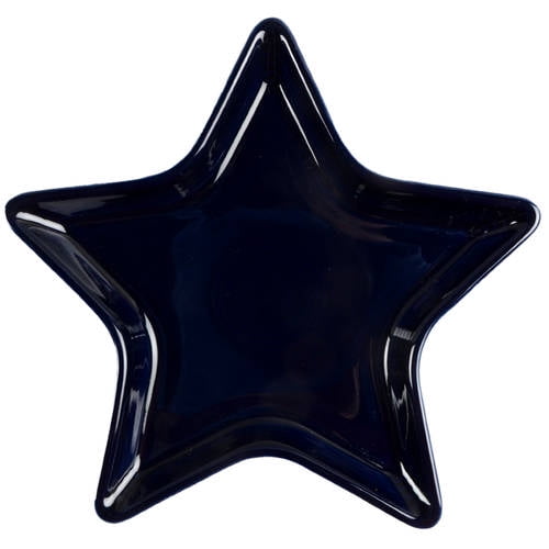 Open Box Homer Laughlin Fiesta Cobalt Blue (Intro 1986) Star Shaped Plate 11854882