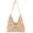 B-camel, variant on Women's Summer Beach Crochet Hobo Bag: Cotton Mesh Tote, Bohemian-Style Knitted Shoulder Bag