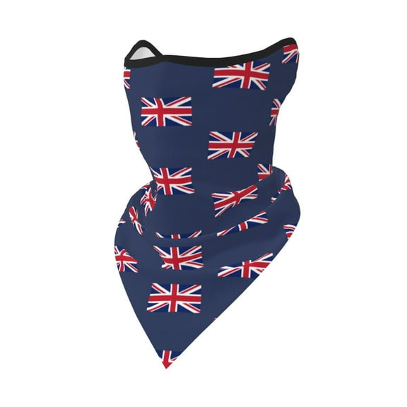 Sun Protection Face Mask Neck Gaiter Windproof Scarf Uk Flag Union Jack Sunscreen Breathable Bandana Balaclava For Sport Outdoor
