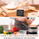 thumbnail image 5 of Temporizador de cocina con pantalla grande de 3" - Temporizador digital Alarma fuerte trasera magnética en una cuerda Temporizadores de cocina, 5 of 5