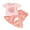 Pink, variant on Bagilaanoe 2Pcs Toddler Baby Girl Long Pants Set Letter Print Short Sleeve T-Shirts Tops   Floral Flare Trousers 6M 12M 18M 24M 3T 4T 5T Kids Summer Casual Outfits