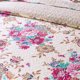 thumbnail image 4 of Colcha acolchada en la cama, edredón de algodón con estampado Floral, cobertor de retazos, manta de tamaño Queen, Cubrecam, 3 piezas, 4 of 5