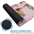 thumbnail image 6 of Long Mouse Pads for Desk,Colorful Funny Dachshund Desk Mats on Top Of Desks, Desk Mouse Pad Extra Large with 3mm Non-Slip Base and Stitched Edge for Gaming,Office,Work,Home 31.5"x11.8", 6 of 6