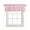 Pink LightPink, variant on Romantic Pink Bow Kitchen Valances for Windows Farmhouse Linen Window Valance Curtain for Living Room Window Treatment Love Vintage Preppy Art Valance Rod Pocket Topper Drape, 60 x 18 Inch