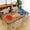 Rudolph Face, variant on ARTSLION Waterproof Fitted Rectangle Tablecloth With Elastic Edge, Wipeable Table Cover For Rectangle Tables, Perfect For Outdoor Picnic & Camping,24x48in,Rudolph Face