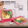 thumbnail image 6 of Allytech Galaxy Tab A7 Lite 8.7-inch Case for Kids, With PET Screen Protector Shockproof Convertible Handle Stand Kids Friendly Case Cover for Samsung Galaxy Tab A7 Lite 8.7" 2021 SM-T220 T225, Rose, 6 of 8