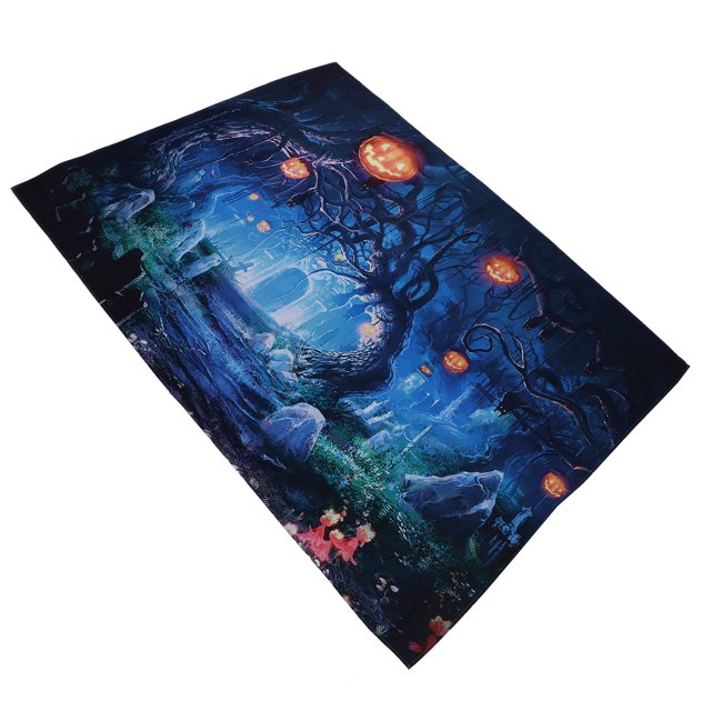 Photography Backdrop, Backdrop Scary Cemetery Pumpkin Lantern Backdrop For Party Birthday Decor Studio Props Photo