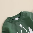 thumbnail image 5 of Okbabeha Baby Girl Boy Christmas Outfit Santa/Christmas Tree/Gingerbread/Bow Sweatshirt Romper Sweater  one-piece  Bubble Bodysuit, 5 of 7