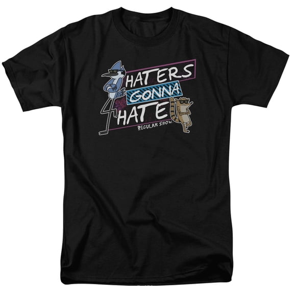 Regular Show - Haters Gonna Hate - Short Sleeve Shirt - XXXXXX-Large
