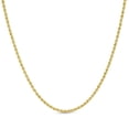 thumbnail image 2 of 10K Yellow Gold Necklace Gold Rope Chain 16" 18" 20" 22" 24" 26" 30, 2 of 9