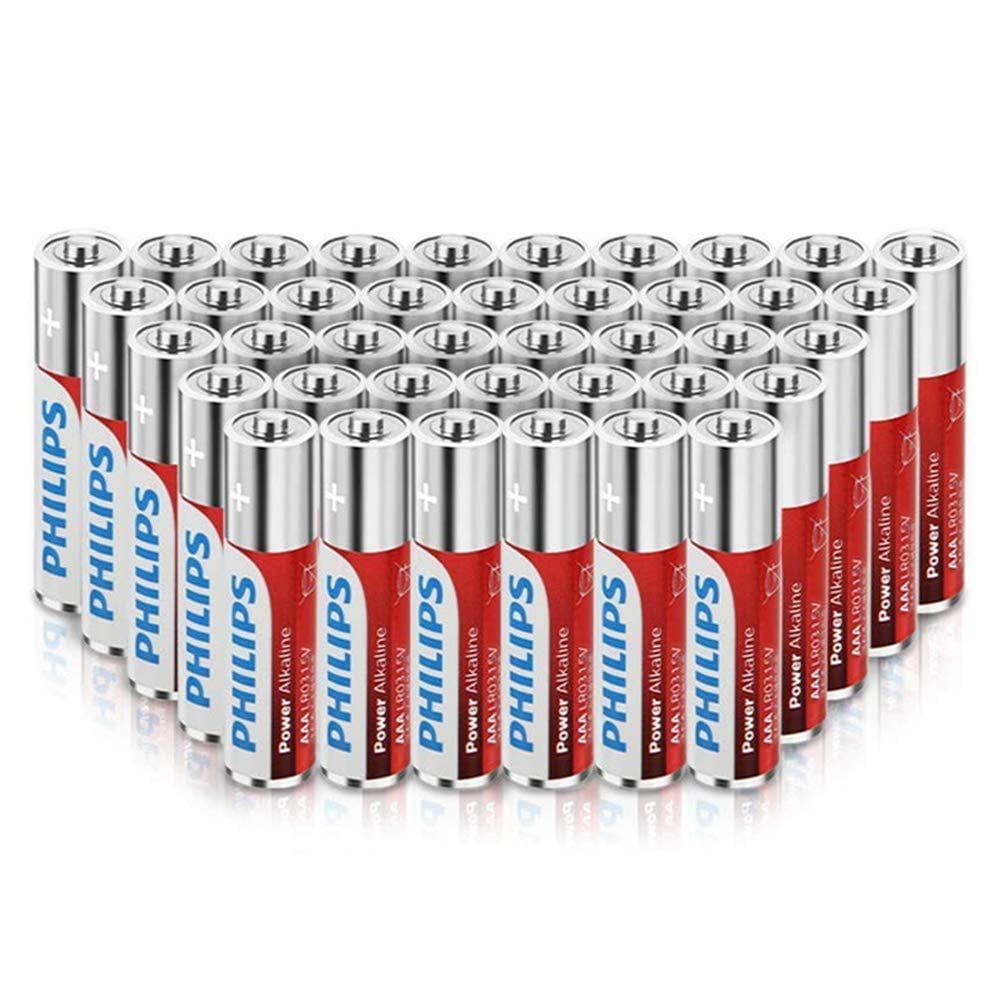 40 x Toshiba AAA Alkaline BatteriesHigh PowerSuper Value Bulk Pack 