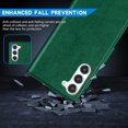 thumbnail image 4 of Samsung Galaxy S23 Wallet Case with [RFID Blocking] Card Slot Kickstand Magnetic Closure Leather Flip Fold, 4 of 5