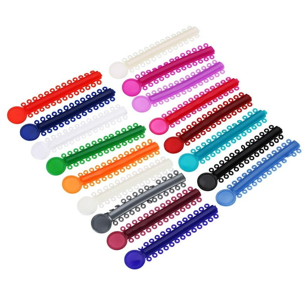 LYUMO Dental Orthodontic Ligature Ties, Dental Orthodontic Rubber Band