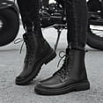 thumbnail image 2 of Men's Ankle Boots Fashion Style Breathable Comfortable Leisure Solid Color Sport Climbing Shoes for Outdoor Activities and Daily Wear, 2 of 8
