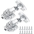 thumbnail image 1 of Bisagras para puertas de cocina CHAO 2 piezas cierre suave con tornillos para armarios, 1 of 5