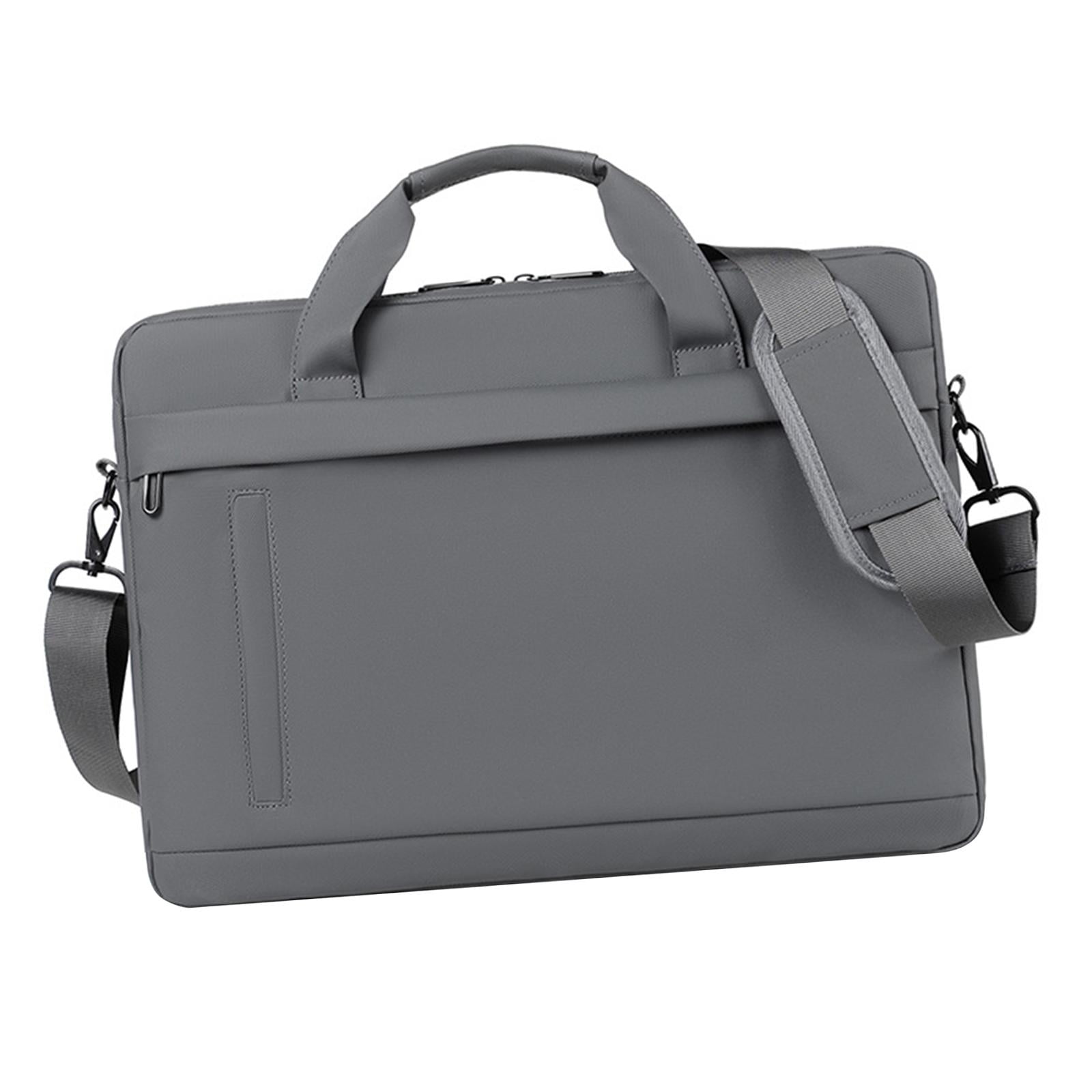 Laptop Briefcase Computer Shoulder Bag Water Resistant Oxford Cloth for Business Travel Office for Men Women
