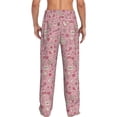 thumbnail image 3 of Xecao Cute Love Men's Straight Lounge Pajama Pants: The Ultimate in Comfortable Sleepwear, 3 of 9