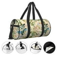 thumbnail image 5 of XMXT Unisex Large Sports Tote Gym Bag for Women, European Style Pistil Printing Weekenders Bags Travel Bag, 5 of 8