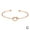 C, variant on Girls Bracelets Vintage Fashion Knot Bangles For Women Hot A0
