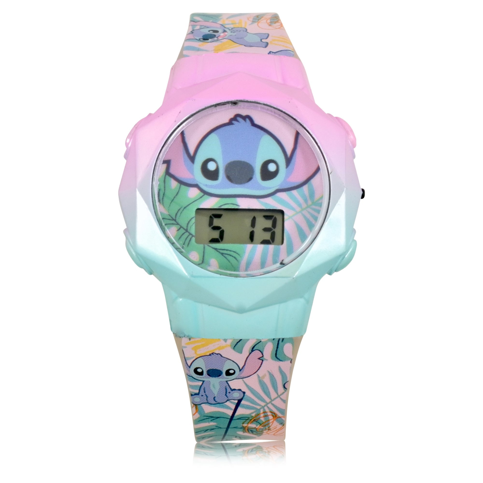 Cartoon Disney Stitch Children's Watches Girls Leather Strap Women Watch  Kids Ladies Waterproof Clock reloj infantil