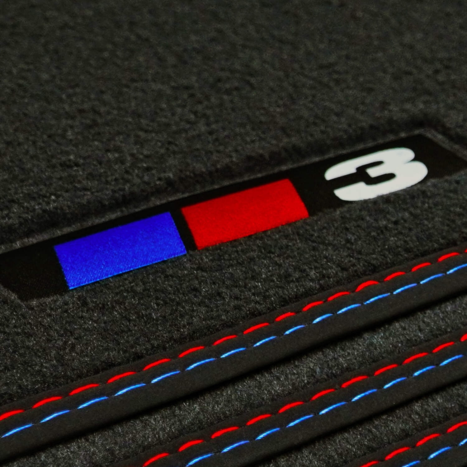 Front Car Floor Mats Velour For BMW 3 E46 1998-2004 Carpet Black