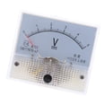 thumbnail image 1 of koolsoo 85C1 DC Rectangle Ammeter Amp Current Tester Analog Panel Voltmeter 0-5 V 0-5 V, 1 of 6