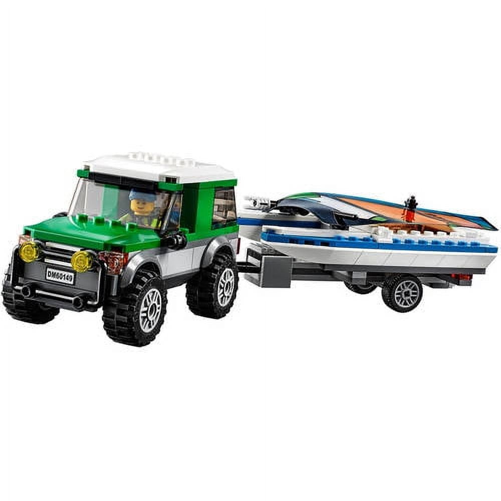Lego city hotsell 4x4 with catamaran