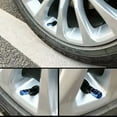thumbnail image 4 of 4 Pcs Aluminum Alloy Universal Car Tire Valve Caps With Tire Pressure Monitoring, 4 of 7