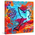 thumbnail image 3 of Marmont Hill "Bird Outline" by Jill Lambert Painting Print on Wrapped Canvas, 3 of 5