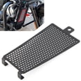 thumbnail image 4 of NS Motorcycle Aluminum Oil Cooler Radiator Grille Protector Guard Grill Protective Cover Shield for Harley Softail FLDE FXDRS FXLR FXBB FXBR FXFB FLFB, Black, 4 of 5