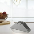 thumbnail image 2 of MYG Porte-Serviettes de Table Porte-Serviettes Minimaliste Support de Tissu en Acier Inoxydable, 2 of 9