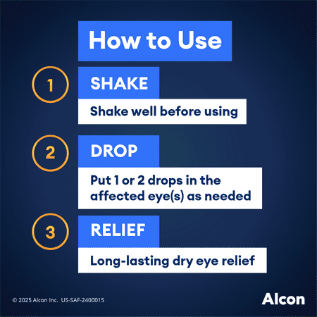 (3 pack) SYSTANE PRO Multi-Dose Preservative-Free Dry Eye Drops 10mL for Daily Use for Dry Eye
