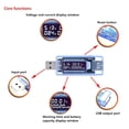 thumbnail image 4 of Portable Charging Tester USB Voltmeter Ammeter Digital for Tablet/Laptop/Charger, 4 of 9