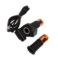 thumbnail image 3 of Speed One Pair Electric Bike Throttle Handlebar with Red Screen Lock 12V to 99V with Keys Bike Throttle Grip Set for Riding, 3 of 7