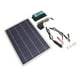 thumbnail image 4 of Kit de cargador de batería de panel solar, panel solar de silicio monocristalino de 20 W, 18 V, 50 A, MPPT, controlador estabilizador de voltaje USB dual para vehículos recreativos al aire libre, 4 of 5
