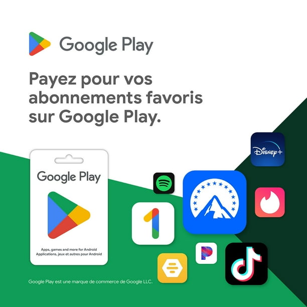 Google Play 25 Gift Card Digital Code