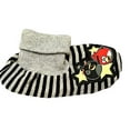 thumbnail image 3 of Angry Birds Red and Bomb Bird Children Unisex Slipper Socks with Grippers Grey Black Stripe Gripper Slipper Sox Socks Non-Skid (Small / Medium Size 12-1), 3 of 5