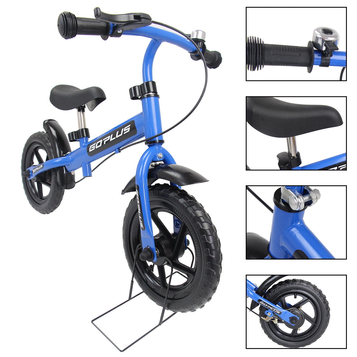 12/" Kids Bike Bicycle Scooter Training Exercise Balance W// Brakes Bell 4 Colors